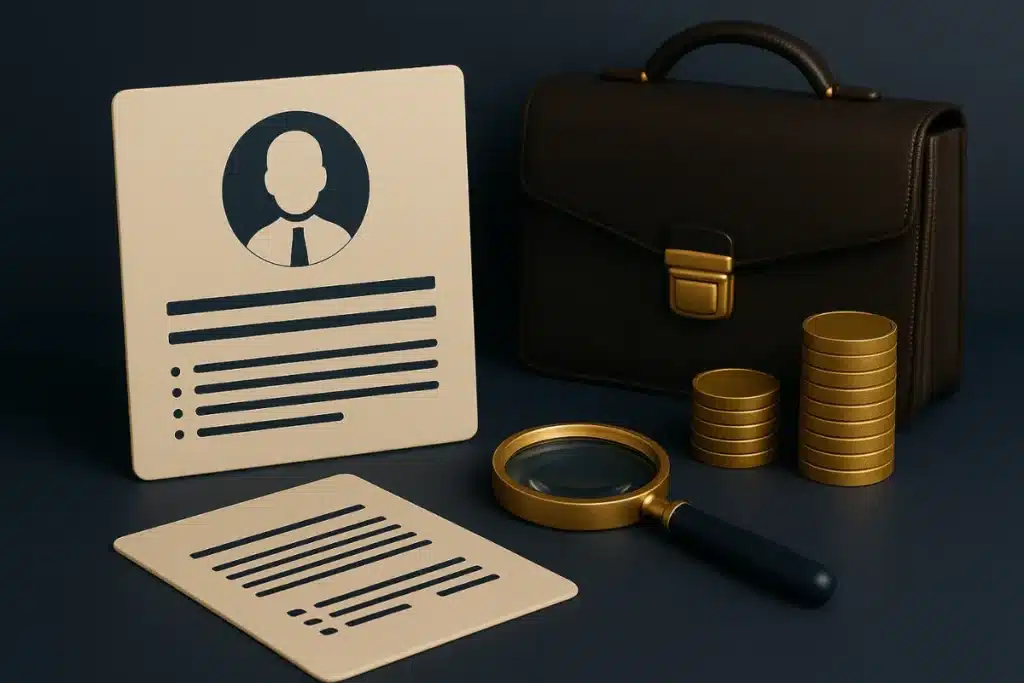 CV en finance