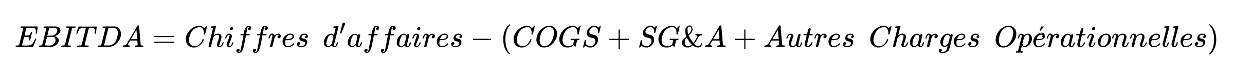 Comment calculer l'EBITDA : méthode soustractive