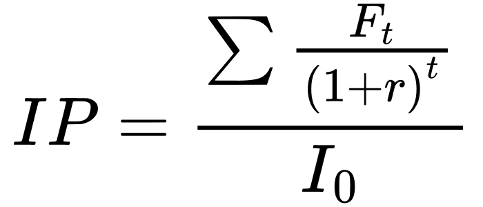 Comment calculer l'indice de profitabilité ? la formule